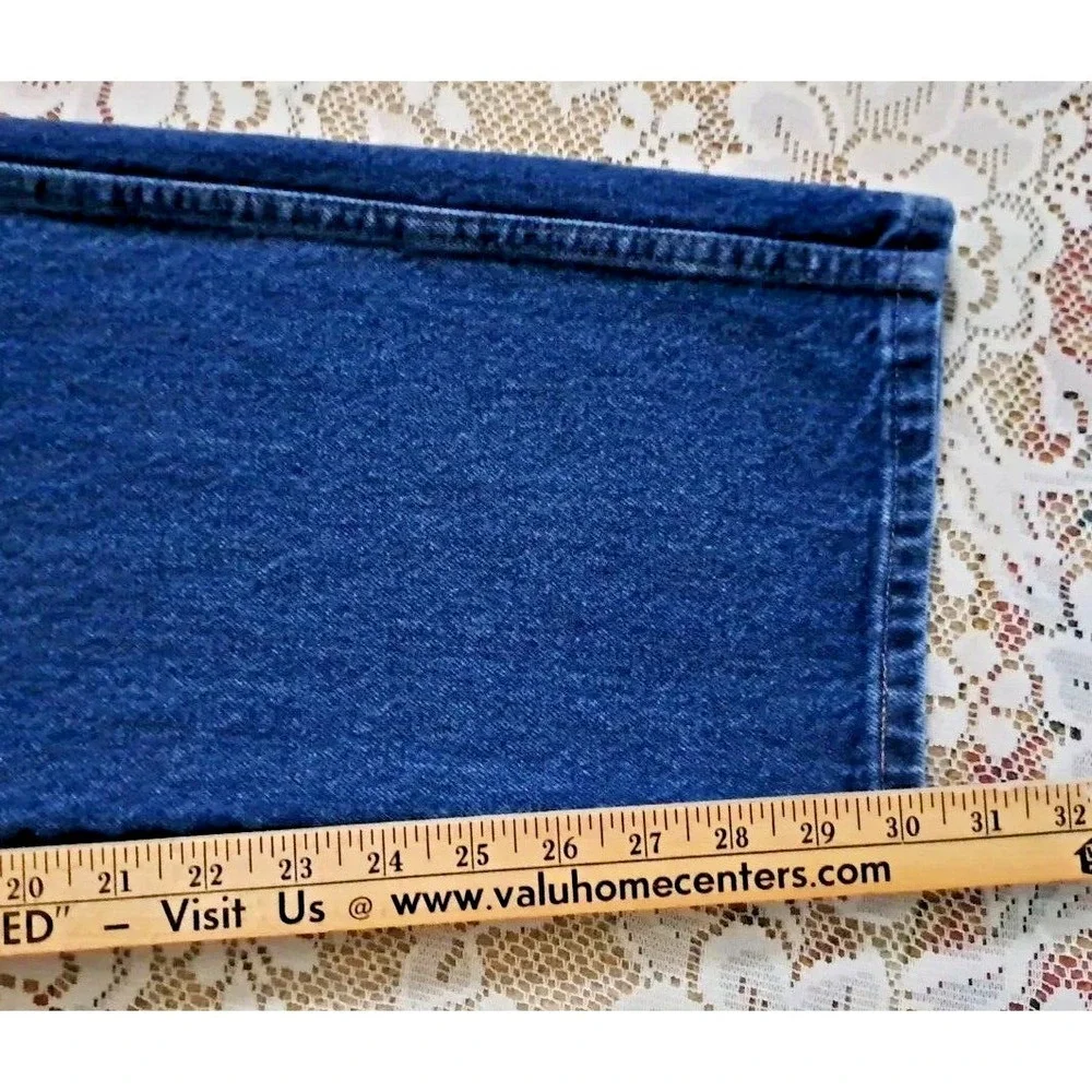Rustler Men's‎ Size 38x30 Blue Regular Fit Straight Leg 100% Cotton Denim Jeans